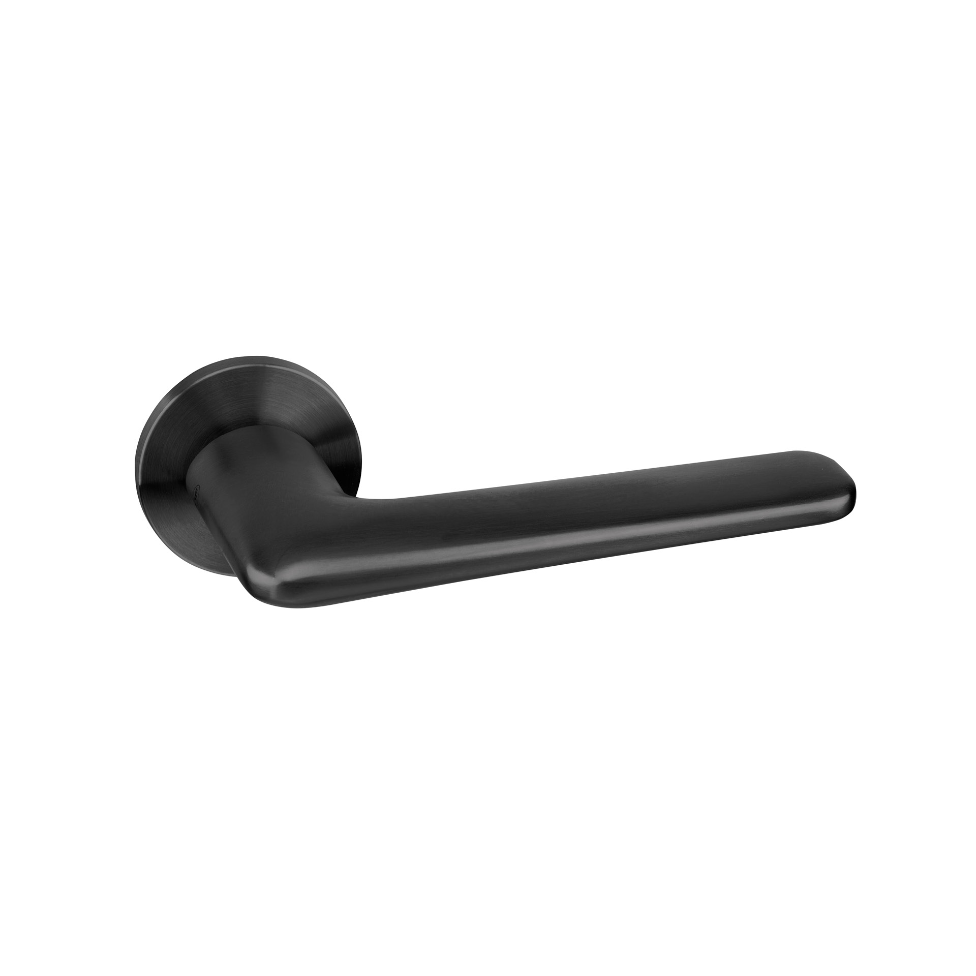 Door lever handle IN.00.182.RF05N.BA PVD Titanium Black